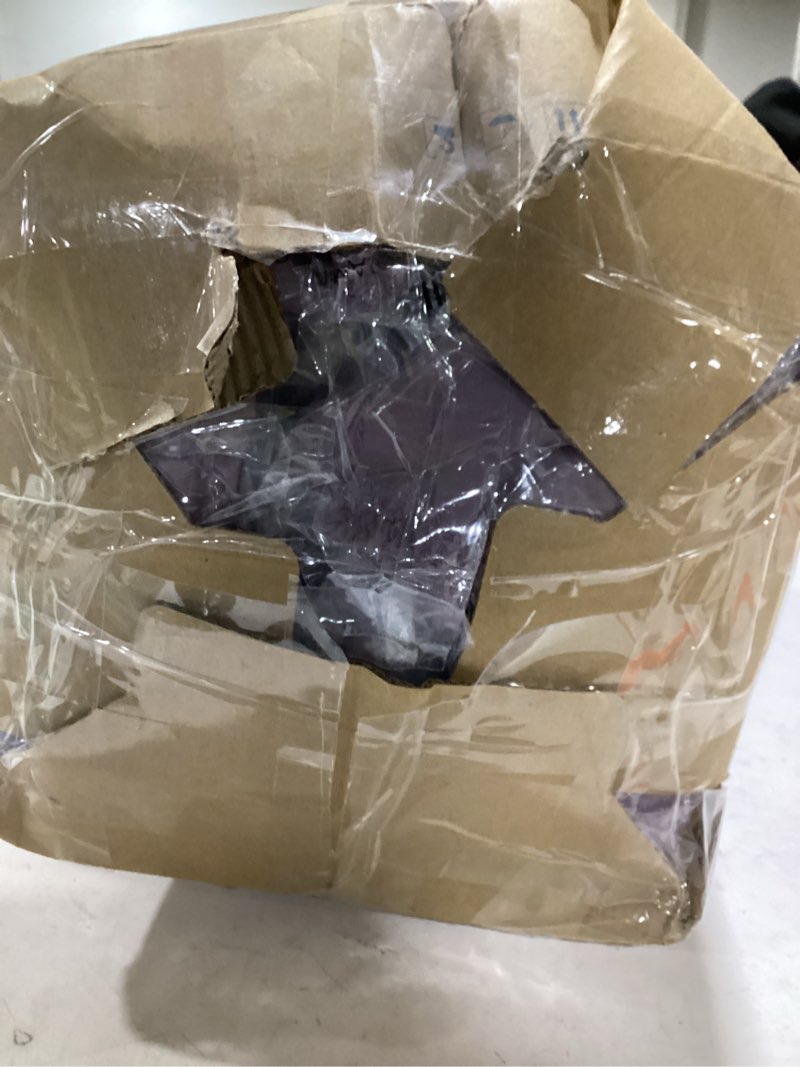 Condition photo showing Good Condition for Bedsure Tufted Boho Comforter Set King Size - Grayish Purple Boho Bed Set, GentleSoft™ 3 Pieces Farmhouse Shabby Chic Embroidery Bedding, Gifts for Woman, Soft Jacquard King Comforter for All Seasons King 26 - Grayish Purple - Elegant