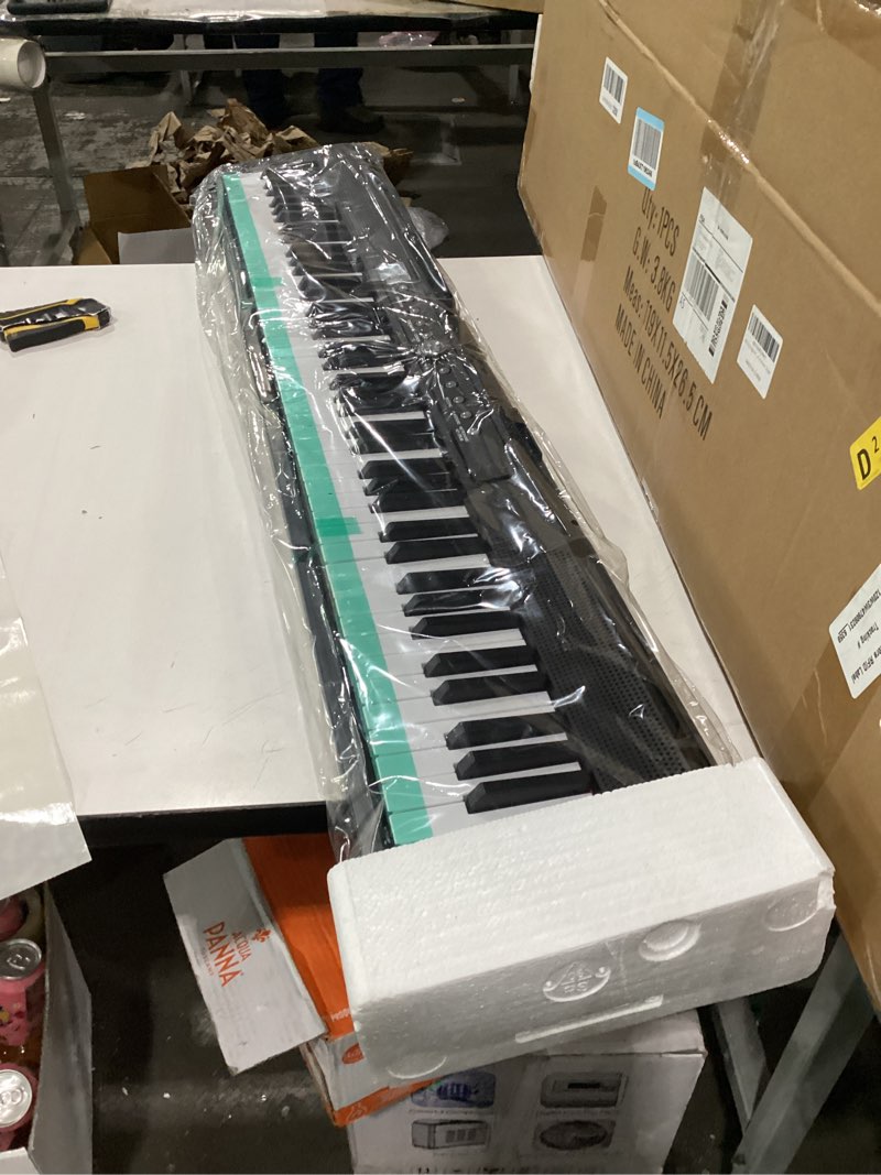 Condition photo showing New/Like New for 88 Key Digital Piano, Semi Weighted Electronic Keyboard Piano with Music Stand, Power Supply, Bluetooth, MIDI, for Beginner Professional at Home, Stage Black