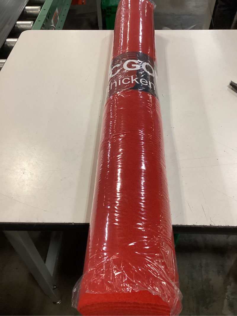 Condition photo showing New/Like New for pbhepj 3ft x 20ft extra thick red carpet runner for party & hollywood, festival celebration, wedding, graduation ceremony, award ceremony, vip reception, heavy-duty, non-slip tpr rubber