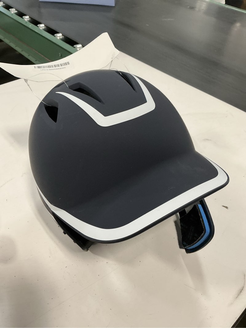 Condition photo showing Good Condition for champro hx legend plus batting helmet navy, white large