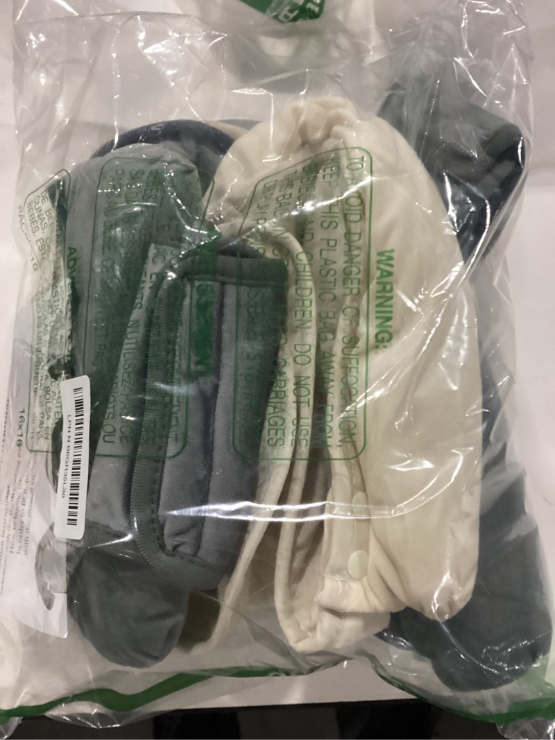 Condition photo showing New/Like New for COOLBEBE Upgraded 3-in-1 Babybody Support & Strap Covers Set for Newborn Infant - Extra Soft Car Seat Insert Cushion Pad, Perfect for Carseats, Strollers, Swing Grey Set