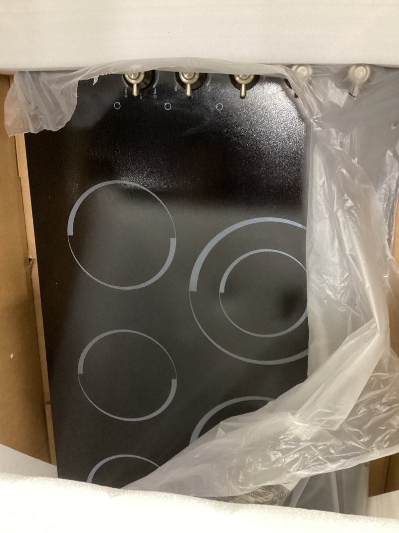Condition photo showing Good Condition for (similar ) amzchef 8900w electric cooktop 36 inch, built-in electric cooktop 5 burner stove top, 36\" radiant stovetop with knob control, 220-240v for hard wire
