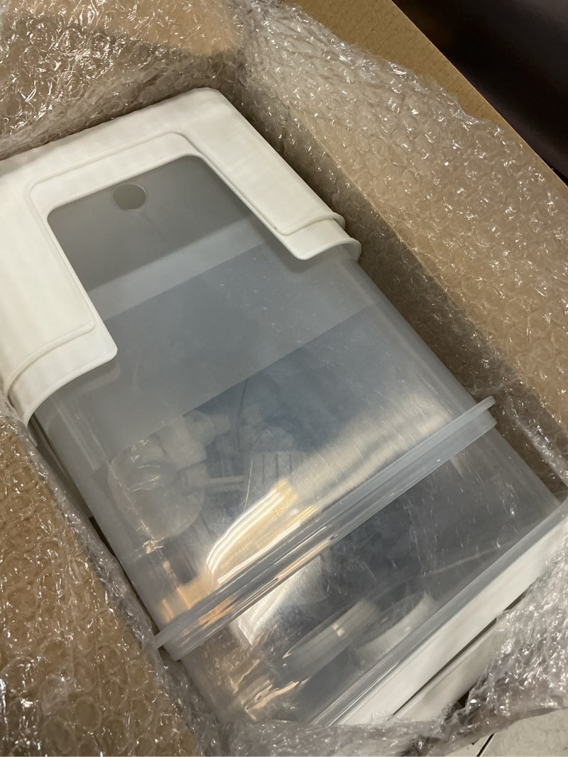 Condition photo showing Good Condition for 2 pack 2.3 gallon drink dispenser for fridge with spigot and stand, beverage container leak proof lids filter screen, lemonade dispenser for party