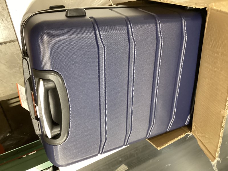 Condition photo showing Good Condition for newbulig 24 inch carry on luggage, lightweight expandable rolling suit case with tsa lock, hard shell abs suitcase with double spinner wheels, blue blue 24 inch