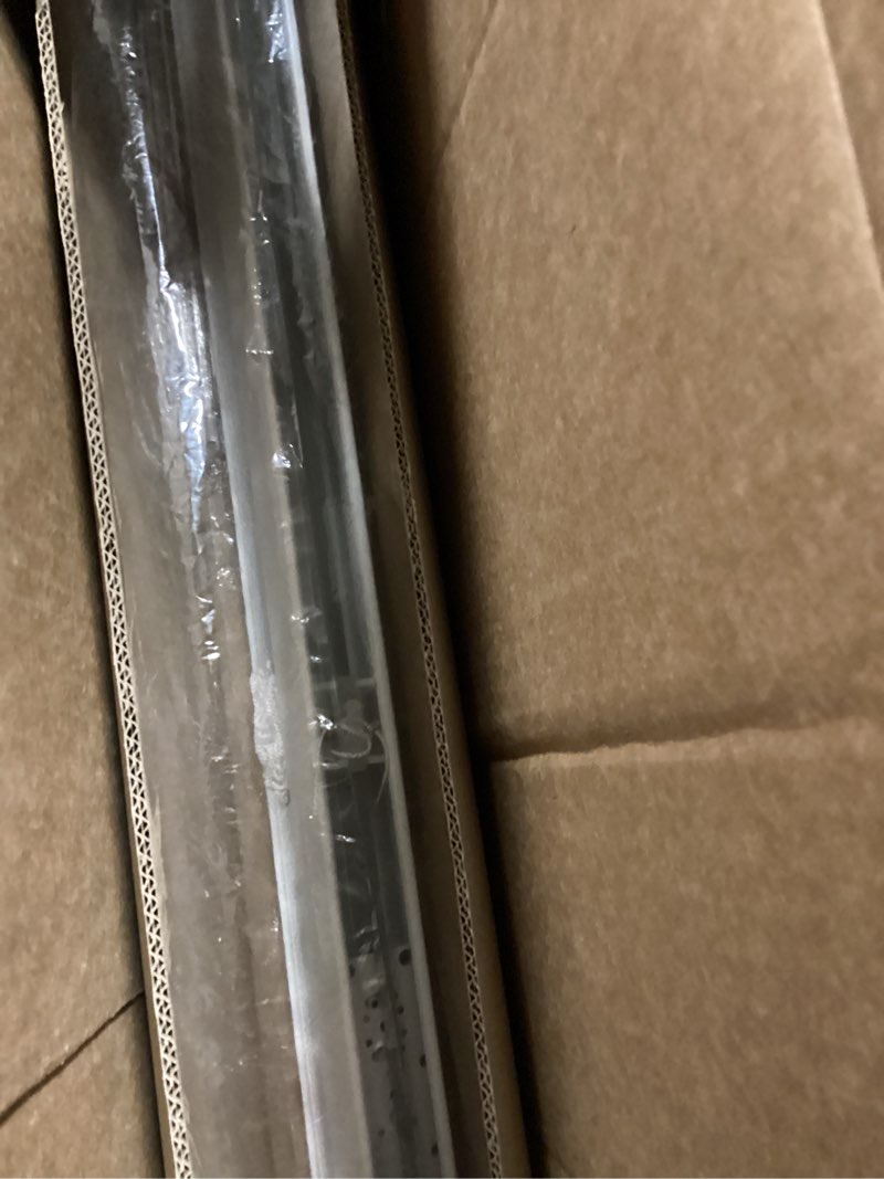 Condition photo showing As Is for aluminum mini blinds for windows cordless horizontal window shades for light adjustment, metal venetian blinds waterproof for bedroom, bathroom, 35" w x 48" h, white white 35"w x 48"h