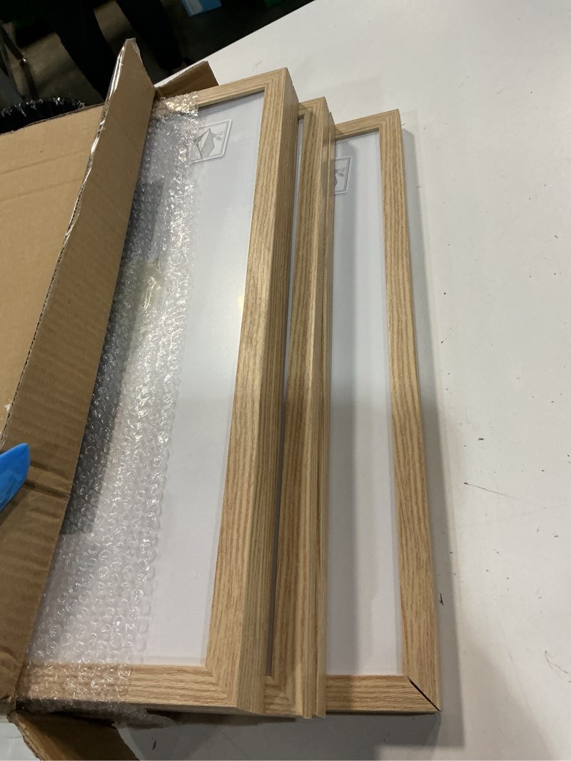 Condition photo showing Good Condition for venusmiles 16x20 inch picture frame, 16x20 photo frames  removable mat - high definition plexiglass - vertical and horizontal display - wall hanging frame - natural