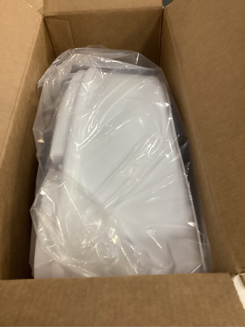 Condition photo showing Good Condition for Raised Toilet Seat with Lid for Elderly, 6" High Toilet Seat for Elongated or Standard Commode, Raised Toilet Seat for Seniors, Handicap Toilet Seat Riser with Cover