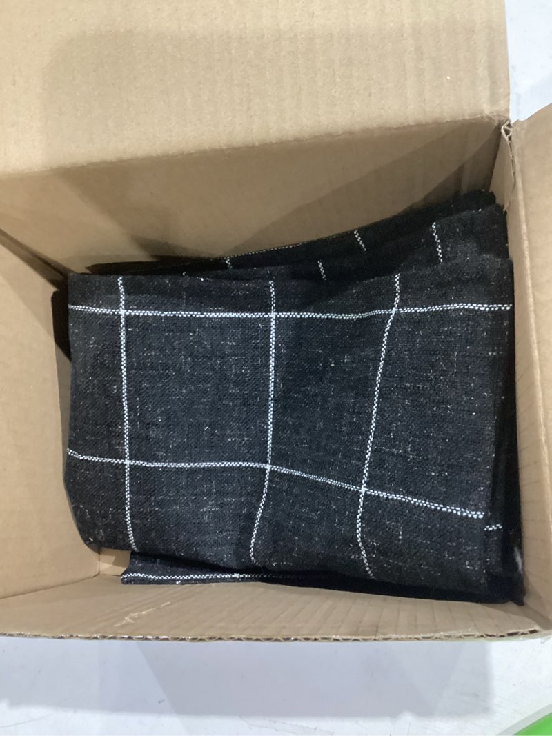 Condition photo showing New/Like New for All-Clad Solid Kitchen Towel: Highly Absorbent, Super Soft Long Lasting - 100% Cotton, 17"x30" Tea Towel for Cleaning & Drying Dishes, Pans, Glassware, or Countertops, (1-Pack), Black Black Solid - 1 Pack