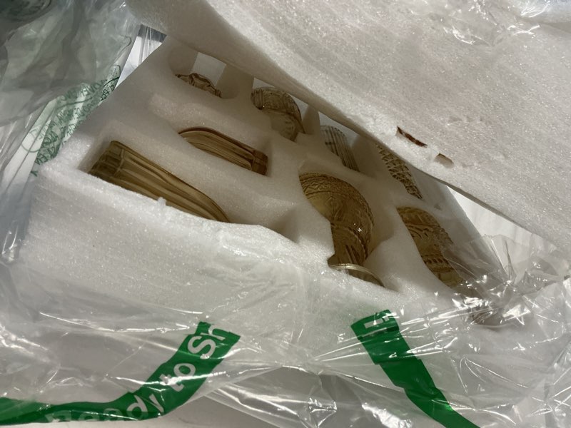 Condition photo showing New/Like New for 12pcs Glass Bud Vase Set, Small Green Flower Vases for Centerpieces in Bulk, Mini Vintage Vase for Wedding, Home,Table Decoration Green 12Pcs