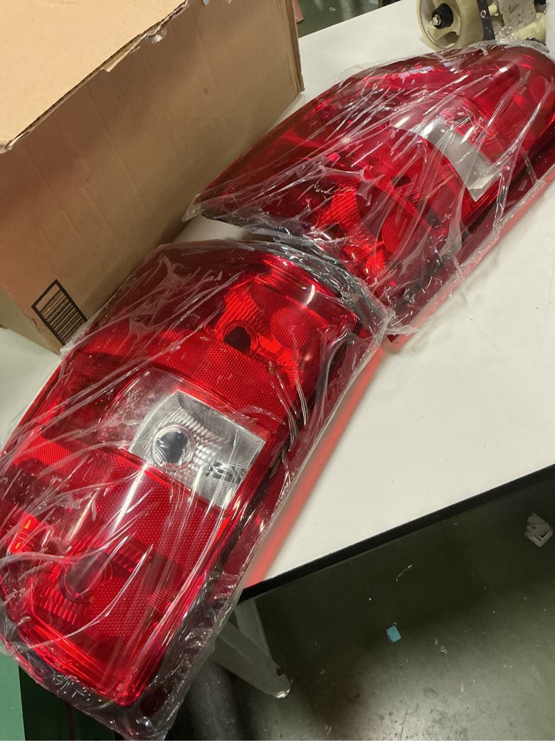 Condition photo showing Good Condition for Product similar, Tail Lights For 2007-2013 Chevy Silverado 1500 2500 3500 Pickup Rear Brake Lamps