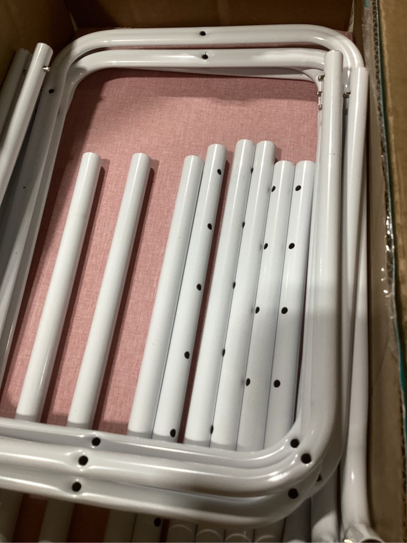 Condition photo showing Good Condition for Bed Rail, Bed Rail for Toddlers, Kid, Adult, 78.7" Bed Side Rails for Full, Queen, King, Twin, Bunk, Dorm Beds to Prevent Falls, Bed Rails Can be Flexibly Combined, Easy Installation (Pink, 4 Packs) 4 packs Pink