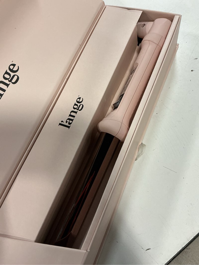 Condition photo showing Good Condition for l'ange hair ondulé ceramic curling wand | salon hair styling wands for beach waves
