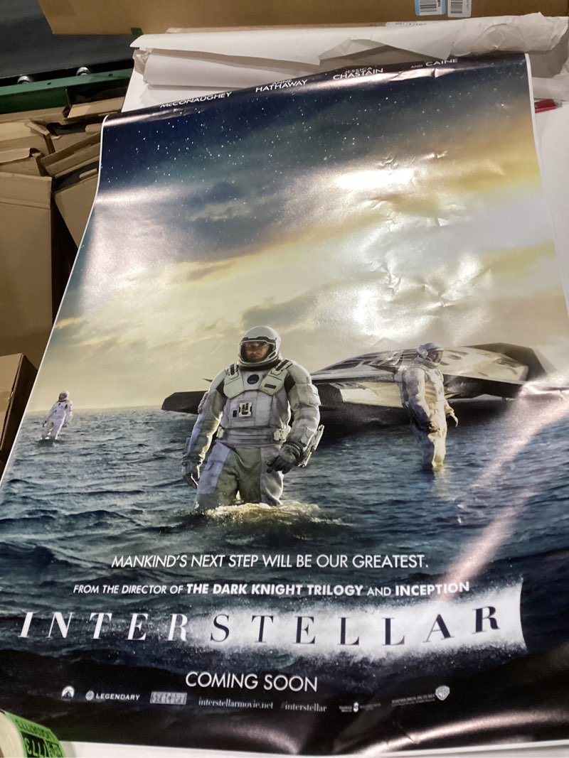 interstellar movie poster print (27 x 40)