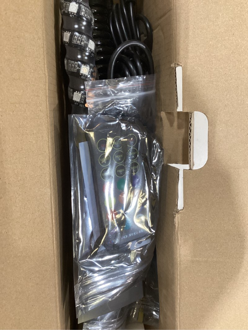 Condition photo showing Good Condition for whip lights uemicip 2pcs 4ft spiral rgb led whip light for utv, with spring base app & rf wireless remote control, chasing lighted antenna whips for utv atv rzr sxs can-am polaris offroad truck