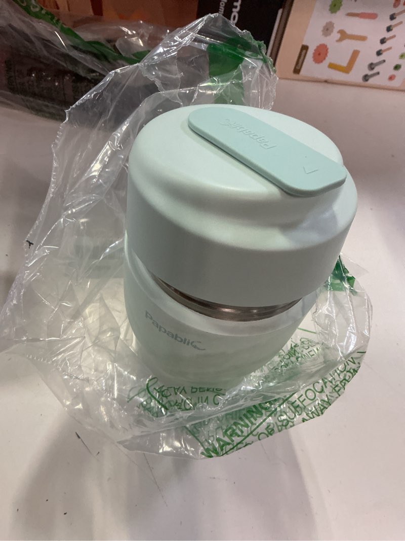 Condition photo showing Good Condition for papablic portable bottle warmer pro for travel – 115w fast heating, built-in sterilizer, 5 temp settings, baby milk warmer on the go and keep nutrition for breastmilk & formula, mint green