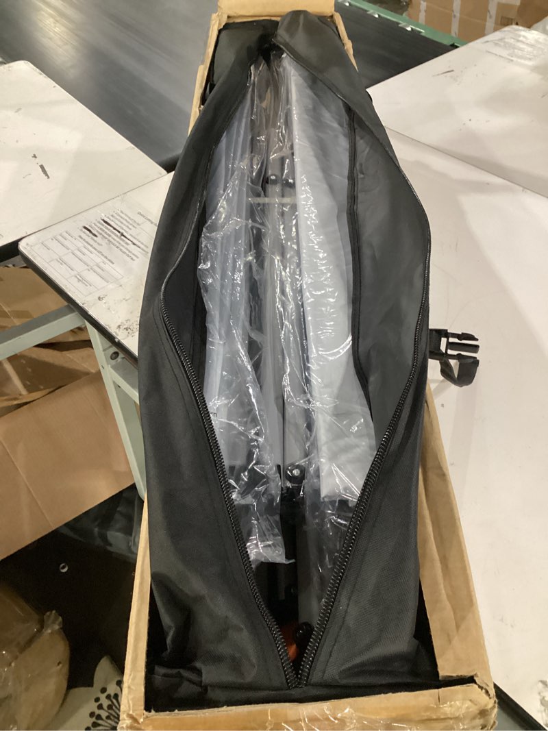 Condition photo showing Good Condition for 10x10 white pop up canopy tent instant setup | upf 50+ 210d oxford water-resistant. one-person 60-second setup folds to 4ft. beach camping party event one push quick setup 0 sidewalls- white10x10