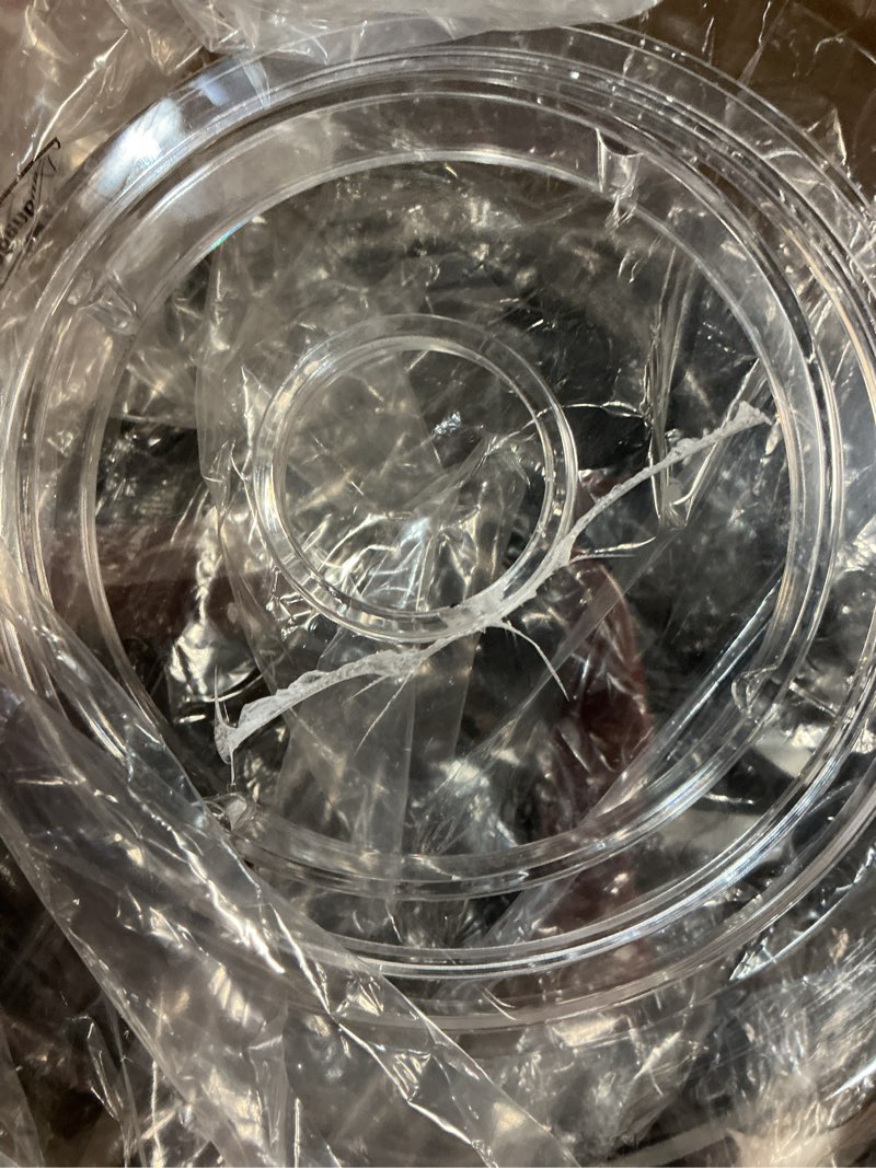 Condition photo showing As Is for Electric Large Food Processor,1200W Meat Grinder Stainless Steel for Home, Heavy-Duty Meat Blender Mincer with 2 Speed& 6 Blades,6L Electric Food Grinder Chopper for Meat,Game,Vegetables & Meal Prep