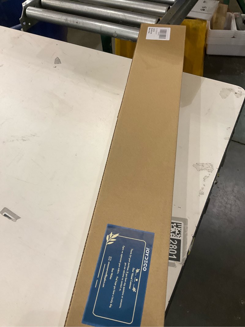 Condition photo showing New/Like New for Joydeco No Drill Blackout Shades, Free-Stop Cordless Roller Shades, UV Protection, Thermal Insulated Blinds for Indoor Windows, Easy Install Window Blinds for Home and Office (Beige, 35" W X 75" H) Beige 35"W x 75"H