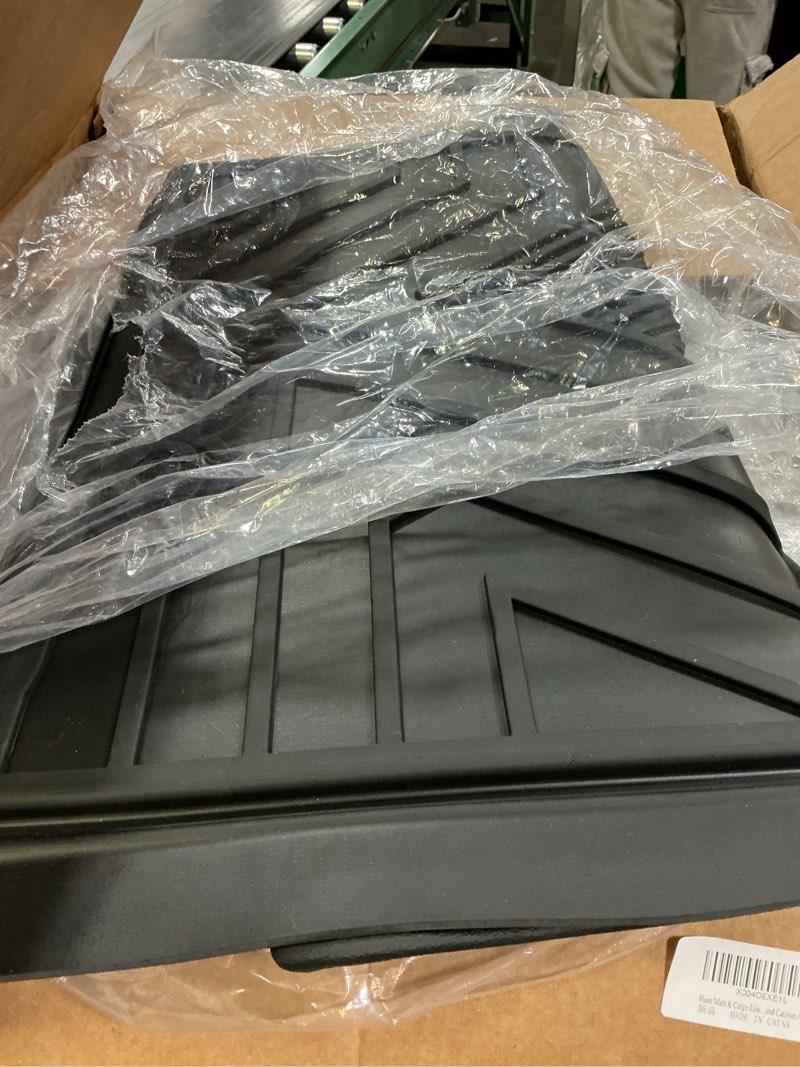 Condition photo showing As Is for floor mats & backrest mats & cargo mat custom for 1996-2002 toyota 4runner,all weather protection for car mats anti-slip tpe odorless floor liners toyota 4runner accessories