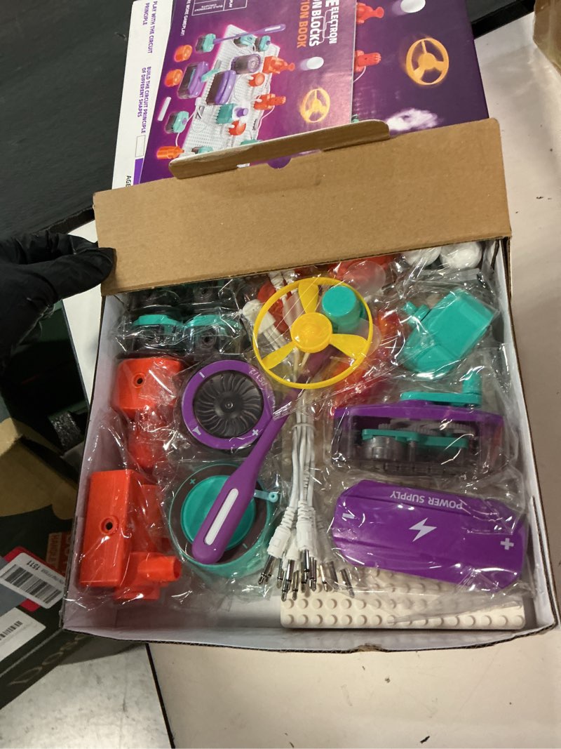 Condition photo showing New/Like New for Science Kits for Kids Age 5-7 8-12, STEM Science Circuits Experiments for Kid, Over 450 Projects, 45 Circuit Parts, STEM Toys for 5+ Year Old, Ideas Gifts for Smart Kids, Educational Toy Gifts