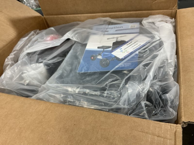 Condition photo showing Good Condition for Deluxe Medical Scooter Double Handbrake, All Terrain Steerable Knee Scooter Crutch Alternative, for Adults Injured Ankle & Foot Recovery in Blacks