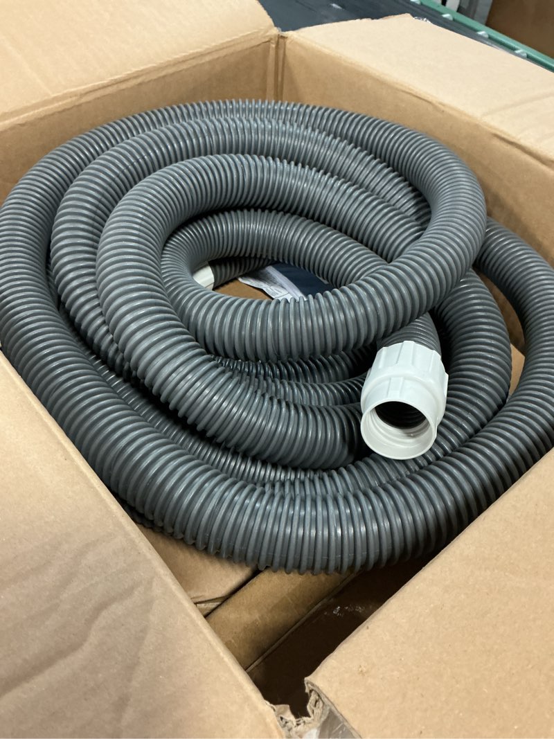 Condition photo showing As Is for intex deluxe pressure-side above ground automatic pool cleaner vacuum - for bigger pools – cleans pool floors and walls – removes debris – removable filter tray – 21ft tangle free hose 1600-3500 gal/h pump flow rate required zx300 zx300