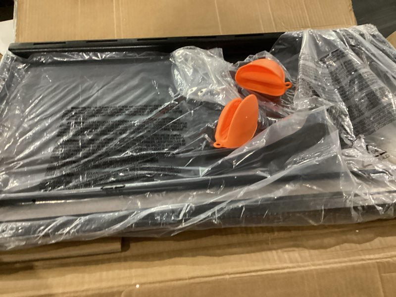 Condition photo showing New/Like New for 30" x 19.2" Full Size Griddle, Non-stick Carbon Steel Flat Top Griddle for Bull 4 Burner Angus 41628 47628 41629 and Outlaw 30" 26039 26038, Replace for Bull 18248 18249 and Lion L75000 30" x 19.2" for Bull Grills