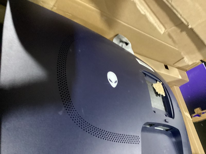 Condition photo showing As Is for Alienware 34 240Hz QD-OLED Curved Gaming Monitor - AW3425DW - 34.2-inch WQHD (3440 x 1440) 240Hz 0.03ms Display, 1800R Curve, AMD FreeSync Premium Pro, VESA AdaptiveSync, VESA DisplayHDR TrueBlack 400 34.2 Inches 110 Pixels Per Inch AW3425DW