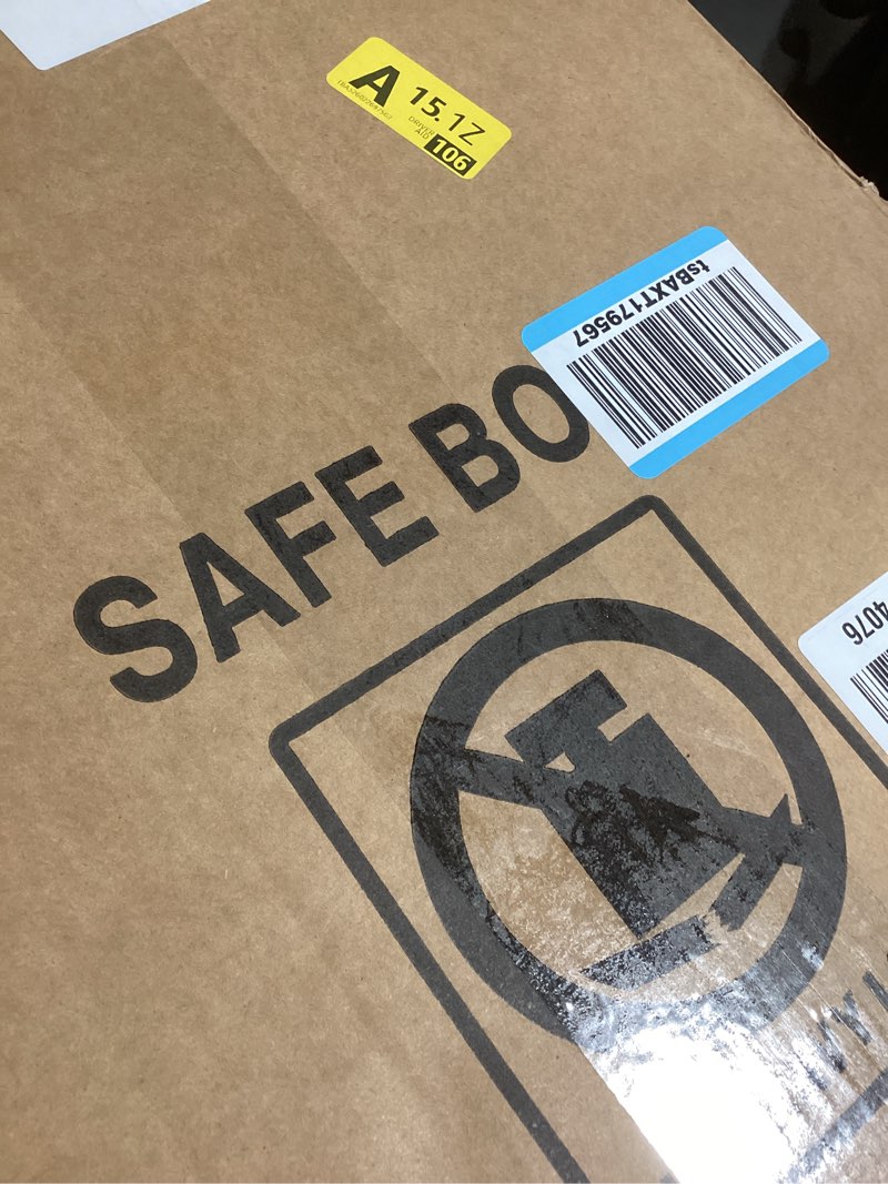 Condition photo showing New/Like New for 1.2 Cu Ft Home Safe with Fireproof Waterproof Bag, Small Safe with Keypad and Removable Shelf, Digital Home Security Safety Box for Money Firearm Medicines Valuables 1.2 CUFT