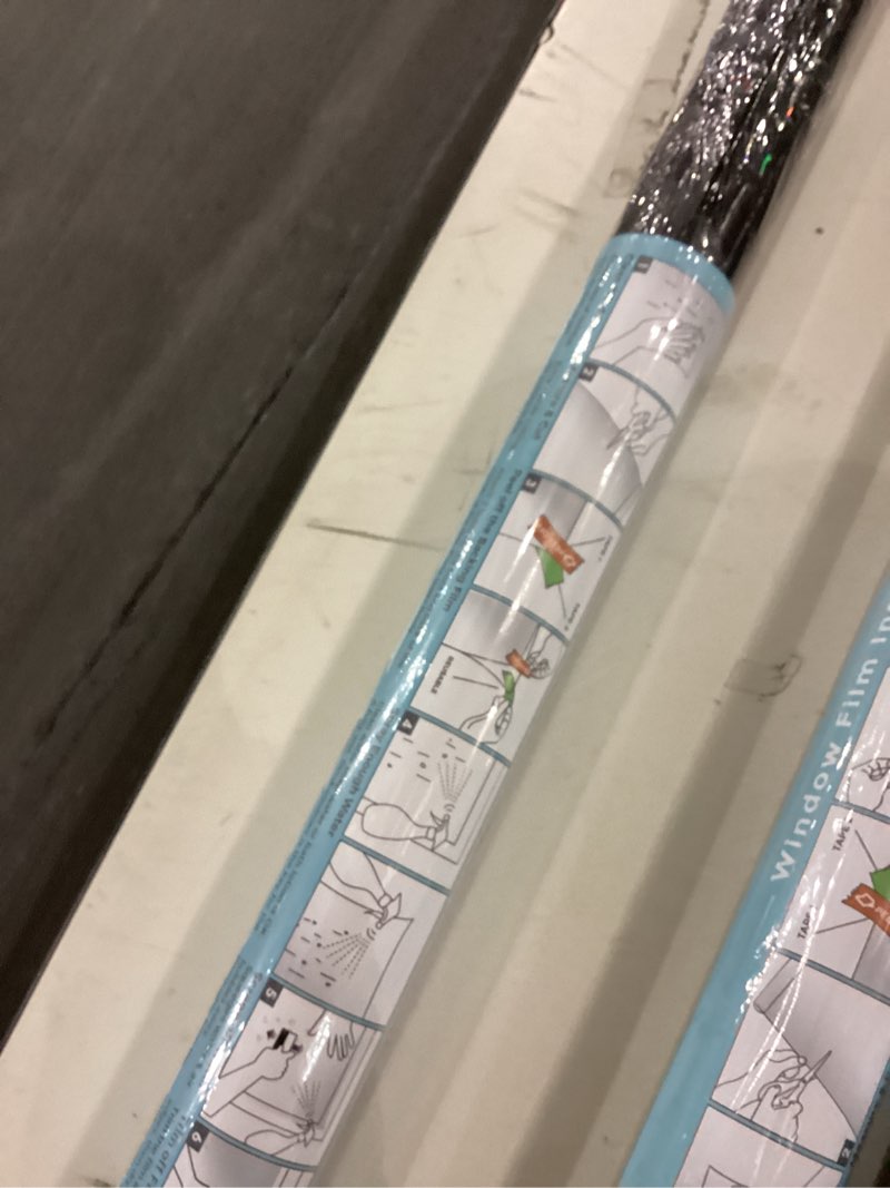 Blackout Window Film, Heat Blocking Window Privacy Film, 100% Day and Night Room Darkening Light Blo