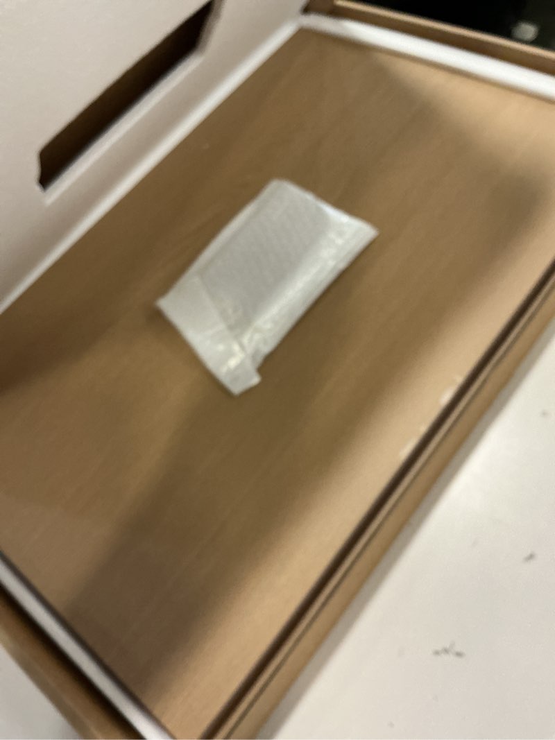 Condition photo showing New/Like New for Wire Rack Covers for Pantry Shelf Covers for Wire Shelving Liners Removable 4 Pack with Holders for Closet Pantry Kitchen Bathroom Office Store, 24 x 12 Inch, Natural Oak Color 24 Inch X 12 Inch Natural Oak