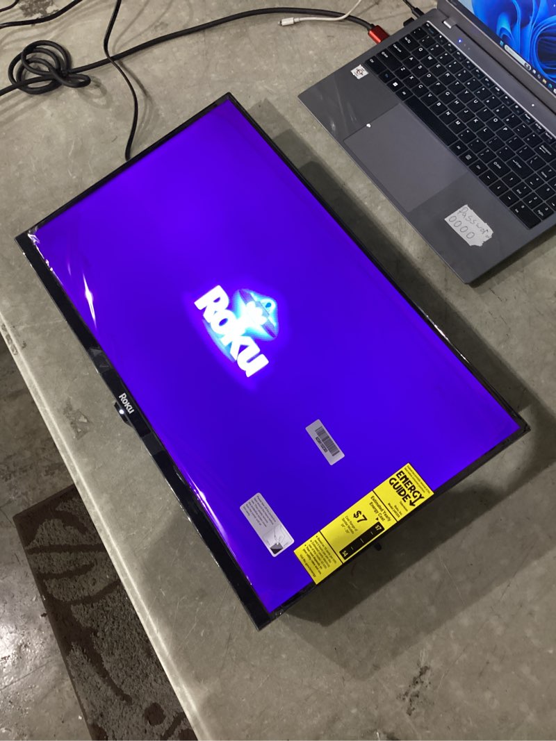 Condition photo showing Good Condition for roku smart tv 2025 – 24-inch select series, 720p hd tv – roku tv with voice remote – flat screen led television with wi-fi for streaming live local news, sports, family entertainment
