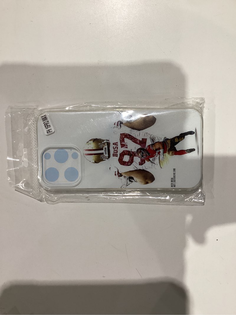 Condition photo showing New/Like New for Compatible with iPhone 12 Case iPhone 12 Pro Case, Durable Full Body Protection, Soft TPU Shockproof Clear Case(San-Francisco-Bosa-1) Pattern-9 iPhone 12 / iPhone 12 Pro (6.1 inch)