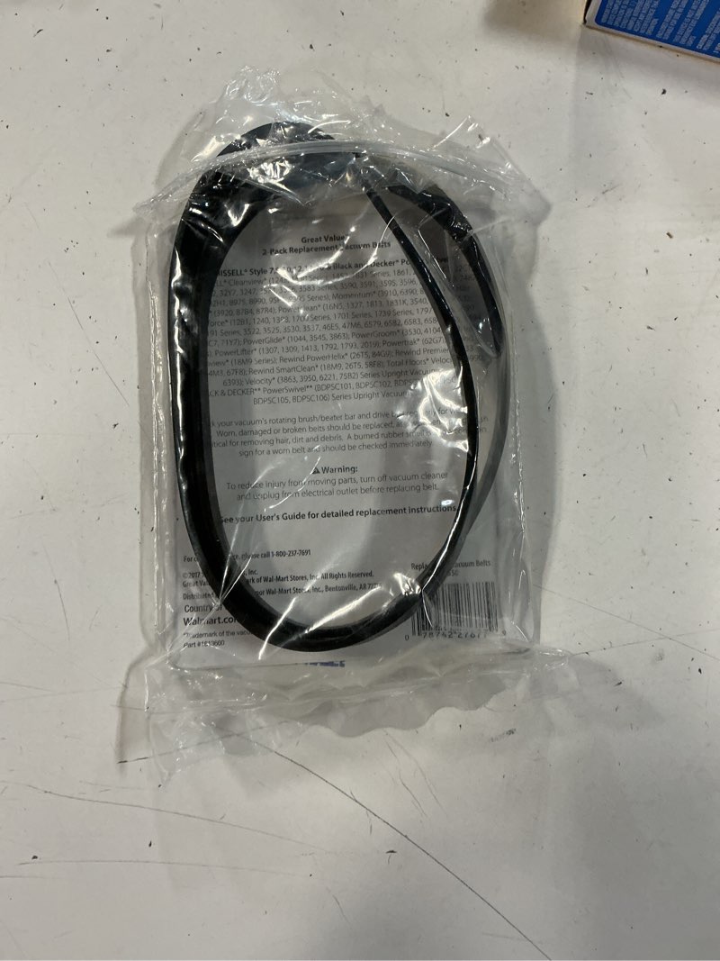 Condition photo showing New/Like New for great value bissell replacments vacuum style 7 belt  2350 (2-pack)