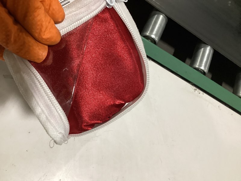 Condition photo showing New/Like New for mk home llc 4pc soft silky satin solid color deep pocket sheet set (red, queen) queen red
