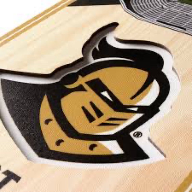 YouTheFan Central Florida Knights 6"x19" 3D Stadium View Banner