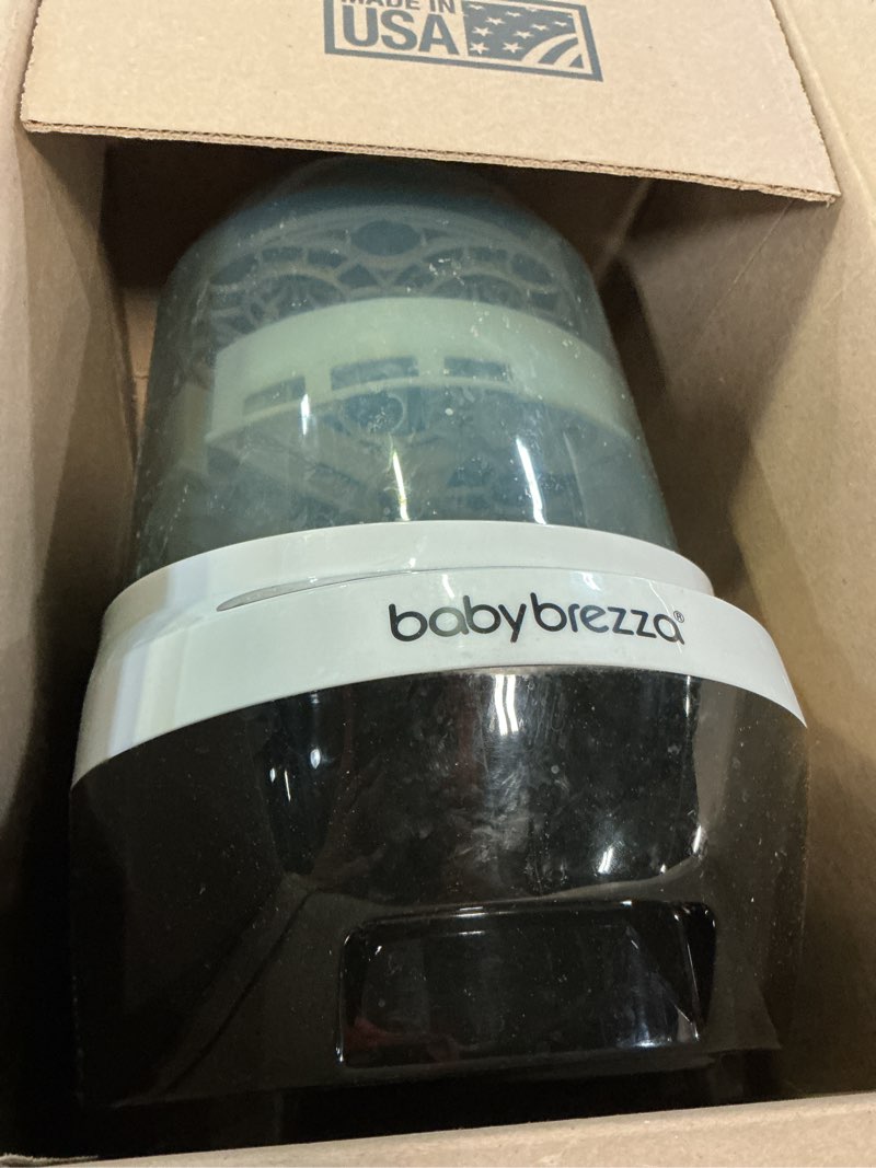 Condition photo showing As Is for baby brezza baby bottle washer pro - clinically proven better cleaning - washer, sterilizer + dryer in one appliance for essentials like bottles + pump parts – machine replaces brushes + racks