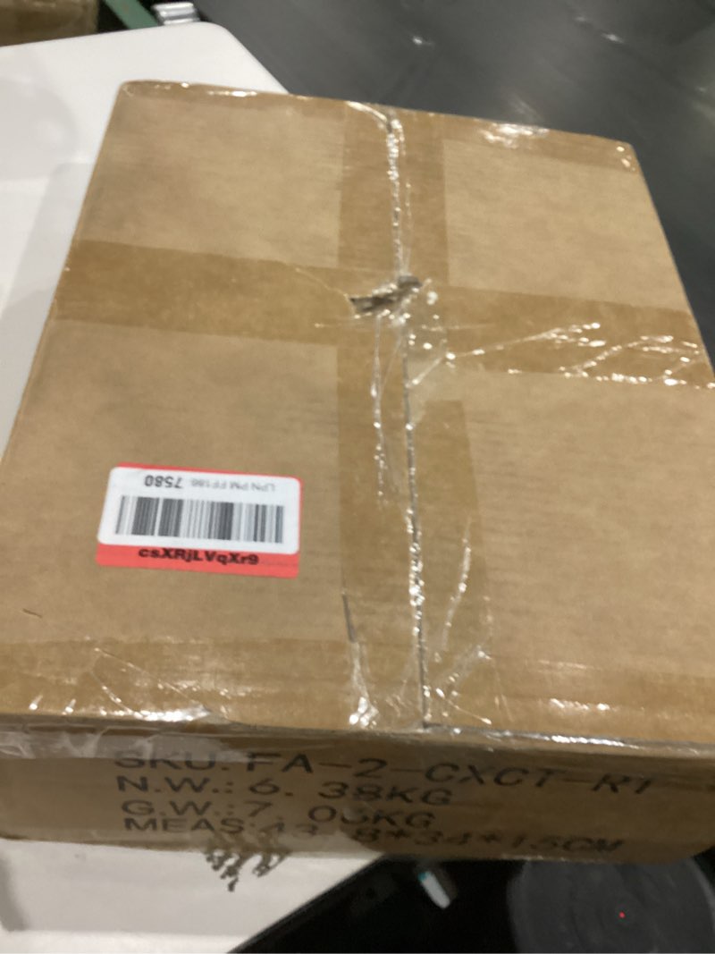 Condition photo showing As Is for Under Bed Storage with Wheels, 2-Pack Under Bed Shoe Storage Organizer Drawer, Composite Wood Organizer for Shoes Clothes Containers in Bedroom for Clothes,Shoes(Brown)