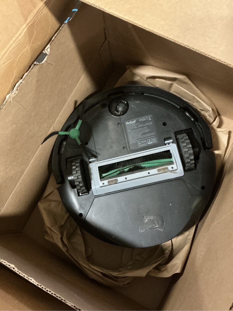 Condition photo showing As Is for iRobot Roomba 105 Vac Robot Vacuum with AutoEmpty Dock - Self-Empties for 75 Days, Easy to use, Intense Power-Lifting Suction, LiDAR Navigation, Multi-Surface Cleaning, Cleans in Neat Rows Roomba 105 VAC AE