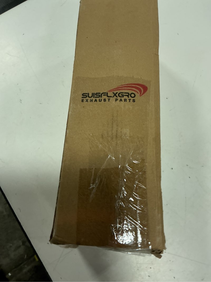Condition photo showing New/Like New for exhaust flex pipe universal type 100% stainless steel for heavy duty and cars (1 pc, 2.25x6x10 clamps)