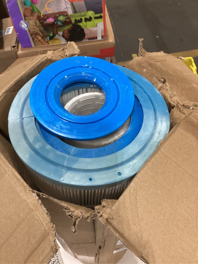 Condition photo showing As Is for 6541-397 Pool Spa Filter Compatible with 2009-2023 Sundance 880 Spa Filter (Outer 6473-165 and Inner 6473-164), Replacement for Sundance 880 Filter, Optima/Maxxus/Cameo/Aspen/Marin 880 Spa Filter