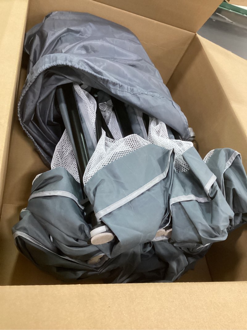 Condition photo showing As Is for Foldable Baby Playpen - 71"×59" Collapsible Play Pen for Babies and Toddlers - Indoor Outdoor Foldable Play Yard with 4 Handles - Folding Baby Playpen with Bag Portable Travel Play Yard