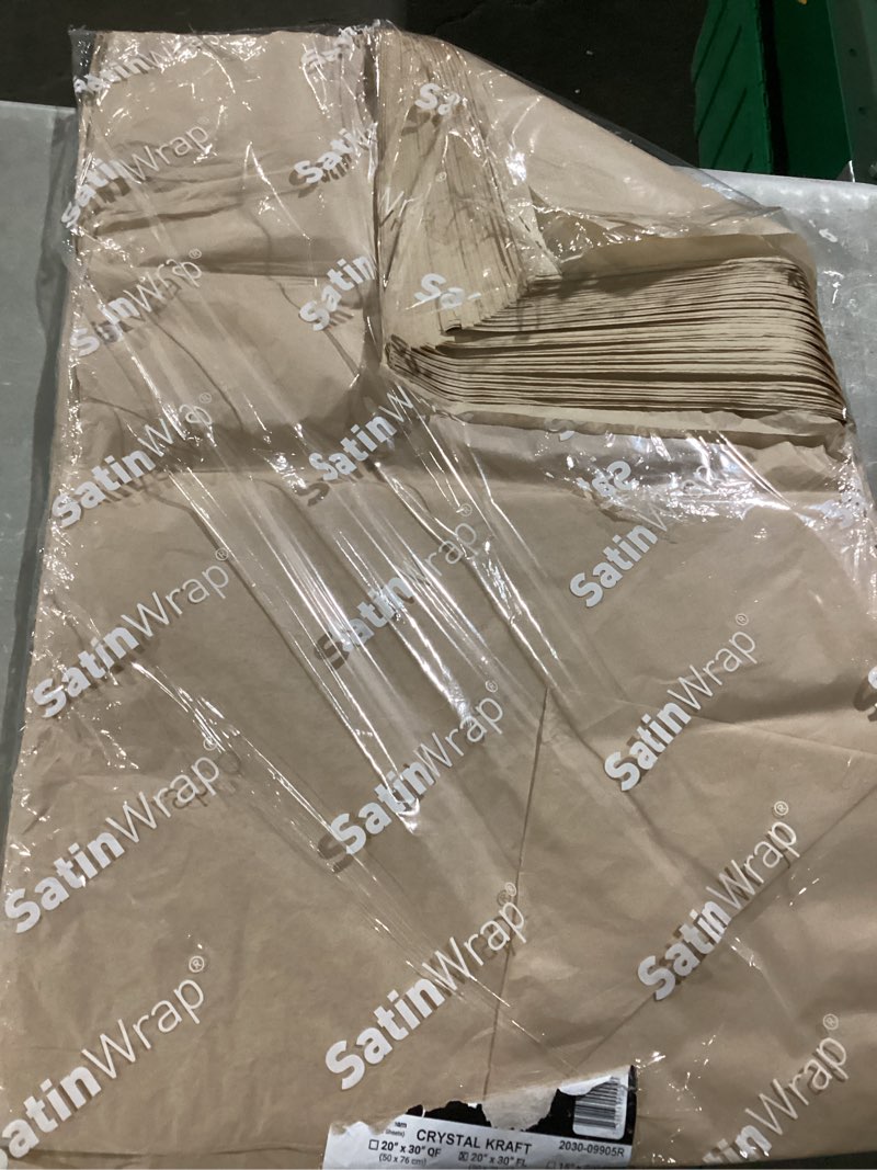 Condition photo showing item condition for Jillson Roberts Bulk 480-Sheet Count 20" x 30" Recycled Tissue Paper Available in 30 Colors, Natural