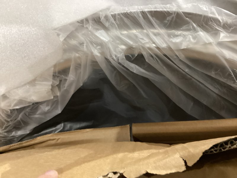 Condition photo showing As Is for 19.5 inches Hubcaps Fitting for 2005-2015/2016-2024 Ford Raptor F450 F550 SS 304 Wheel Simulator 10 Bolts with 5 Handholes A Set of 4PCS for Truck