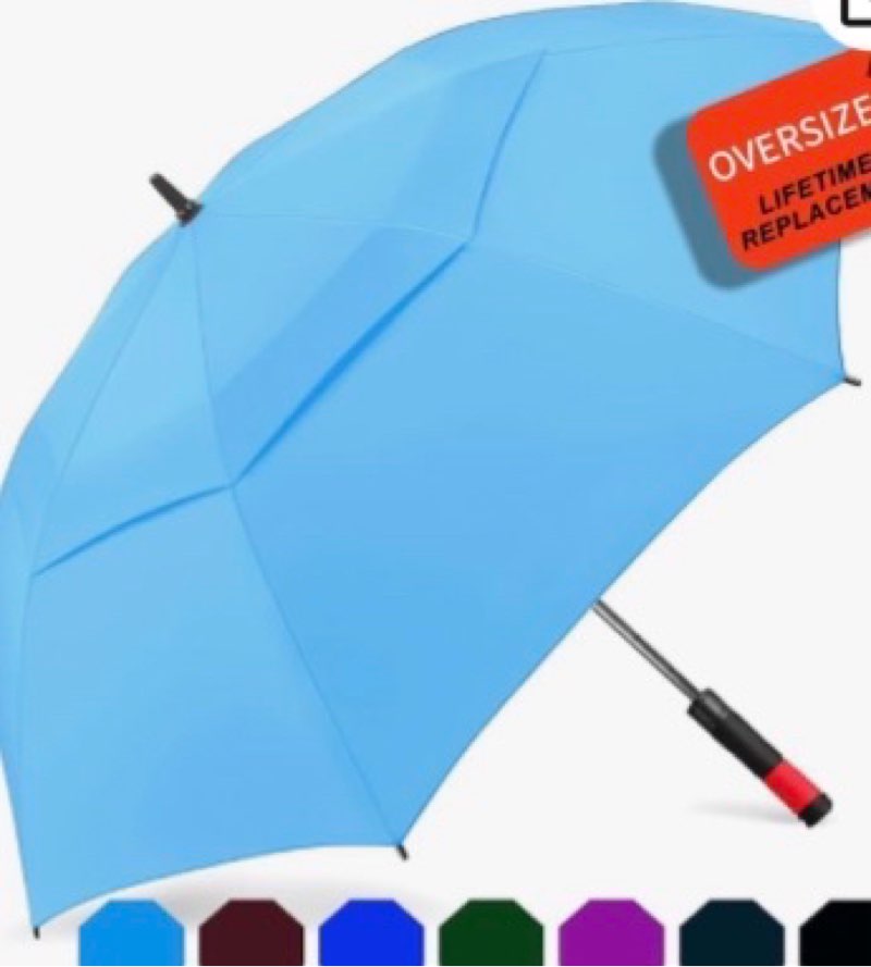 siepasa golf umbrella large 62/68/72 inch automatic open golf umbrella extra large oversize double c
