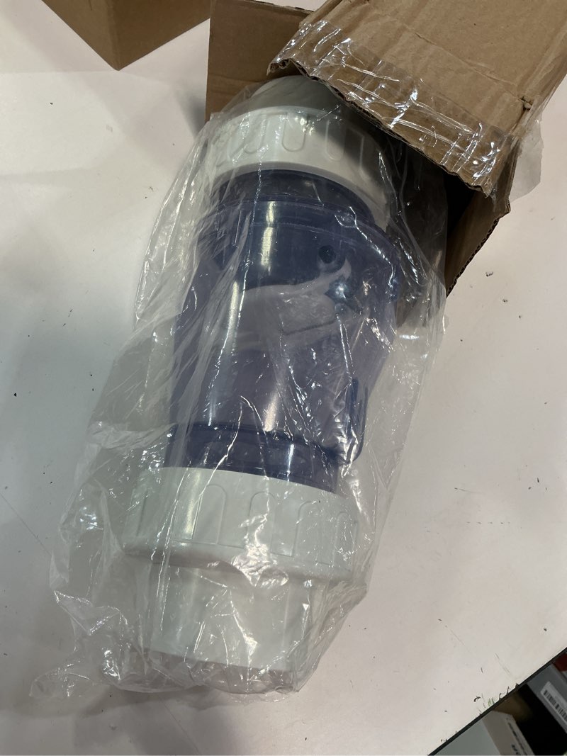 Condition photo showing Good Condition for pvc clear check valve/spring combo clear, 2.0 inch connector check valve?2.0"? 2 inch
