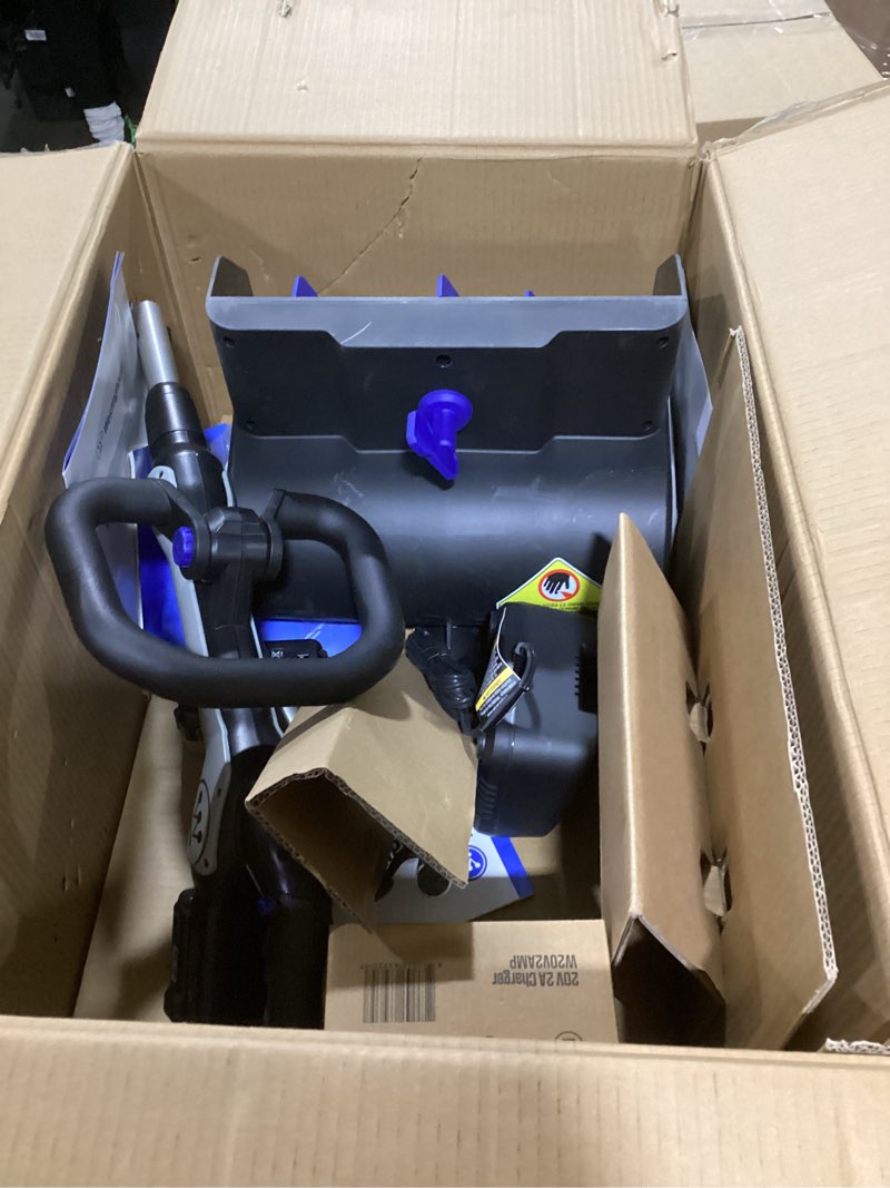 Westinghouse WSnow13S 20V Cordless Electric Snow Shovel Kit, 13-inches Wide, 20V 4Ah Battery Include