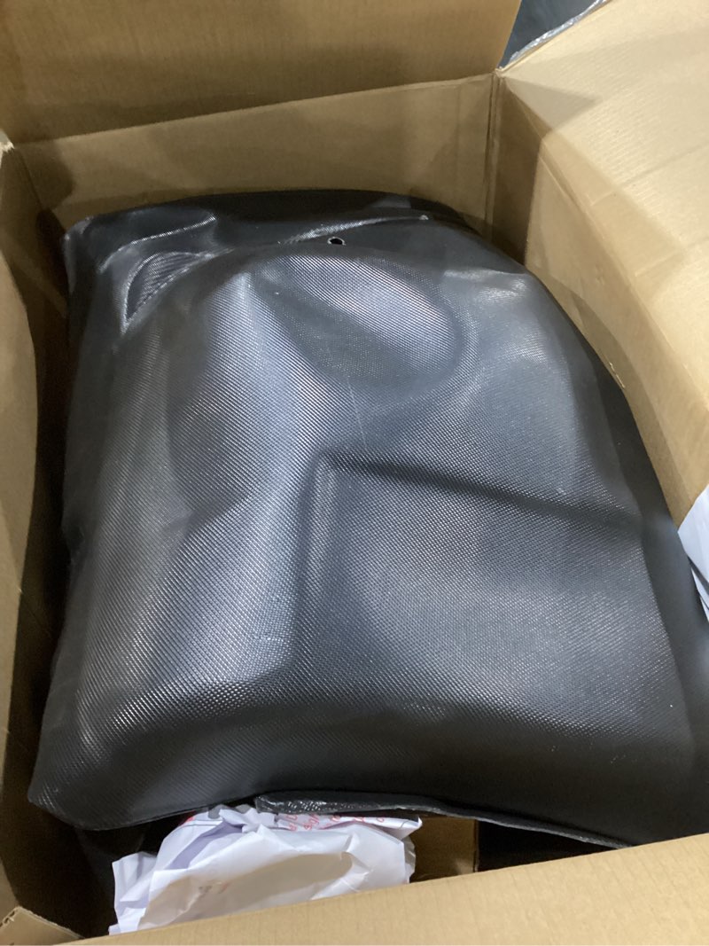 Condition photo showing As Is for rear wheel well liners compatible with 2021-2025 ford f150 (not for raptor) rear wheel arch liners pe no drilling well guards tire inner fenders for 2024 f-150 accessories (2pcs) pe (2pcs)