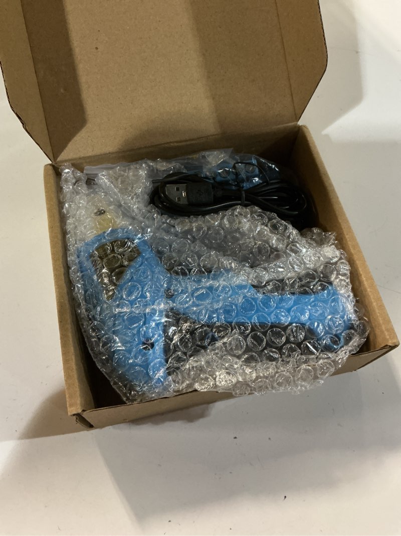 Condition photo showing Good Condition for hi-spec small electric screwdriver, mini drill set, rechargeable 3.6v cordless screwdriver with 26 driver bits, power tool for small projects & home use, blue