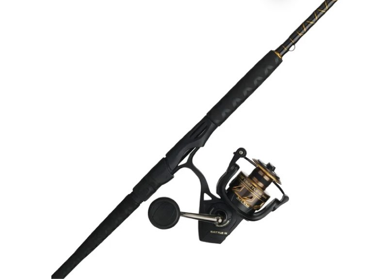 PENN 7’ Battle III Fishing Rod and Reel Spinning Combo